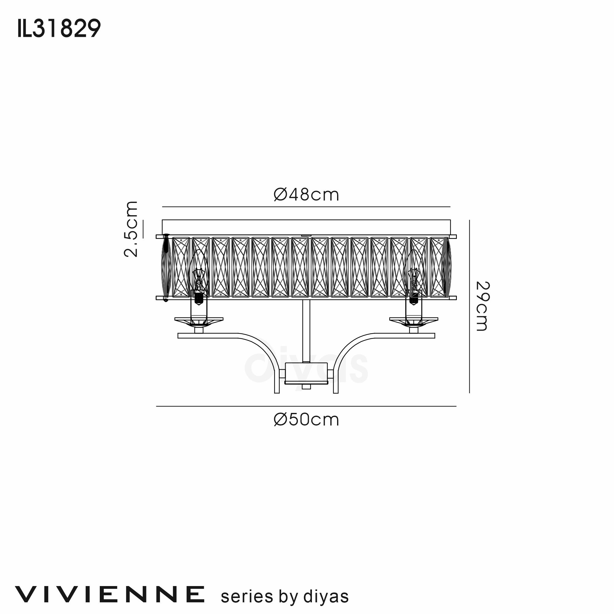 Vivienne Polished Nickel Crystal Ceiling Lights Diyas Flush Crystal Fittings Vivienne Polished Nickel Crystal Ceiling Lights Diyas Flush Crystal Fittings